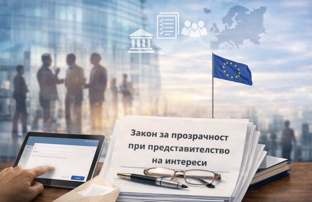 Въвеждане на законодателна рамка за лобистката дейност