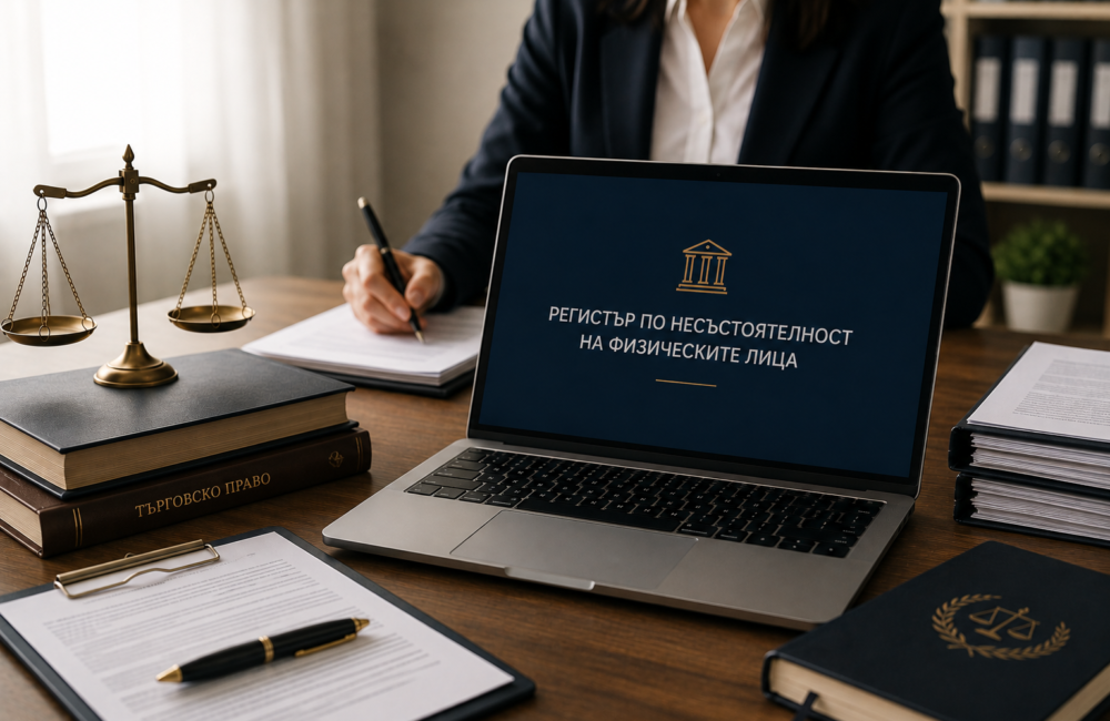 Регистърът по несъстоятелност на физическите лица